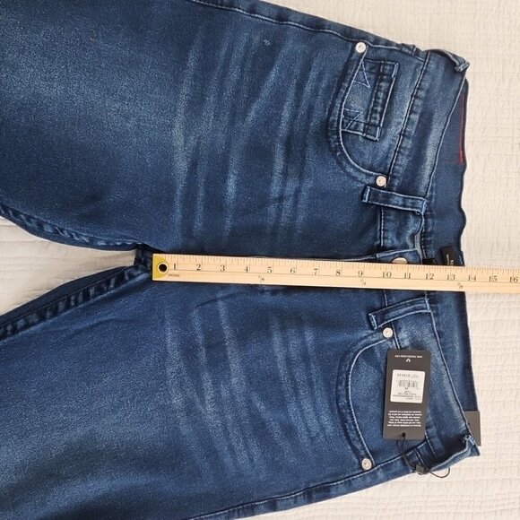 True Religion Ricky Jeans Men's 38 x 34 Relaxed Straight Blue Denim NWT NEW - Picture 11 of 14